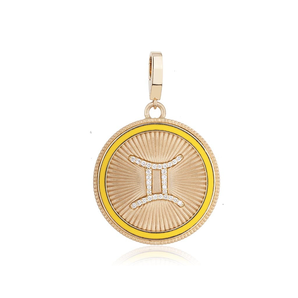 Gemini Zodiac Coin Savolinna Jewelry
